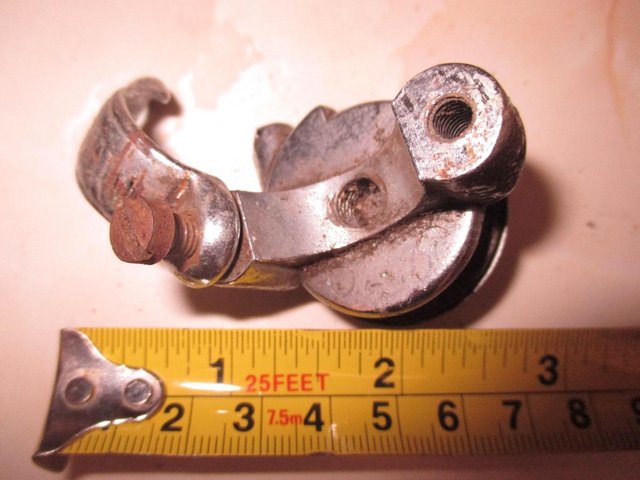 Preview of the first image of Vintage part of AMAL choke lever.