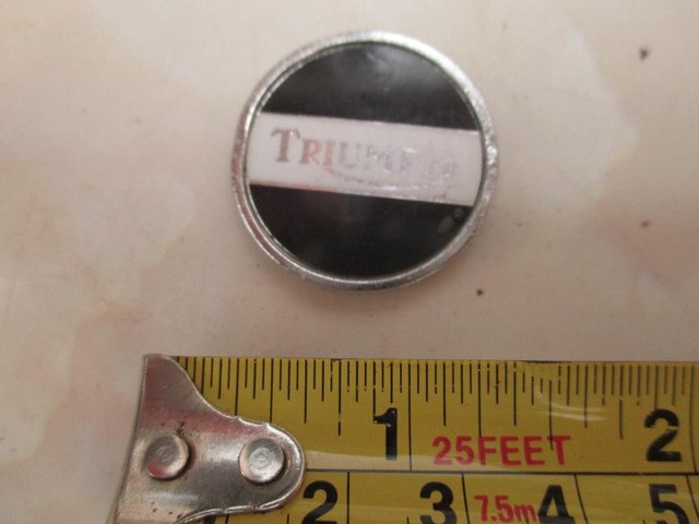 Image 2 of Triumph Pin badge - Vintage
