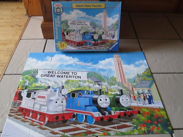 Preview of the first image of Thomas & Friends Giant Floor puzzle (Incl P&P).