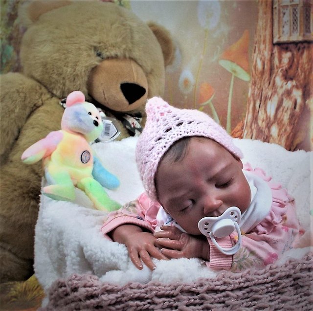 Preview of the first image of Reduced price Reborn baby girl dollfor sale.