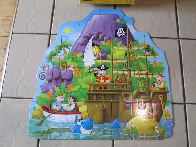 Preview of the first image of ELC - Pirate ISland Puzzle (Incl P&P).