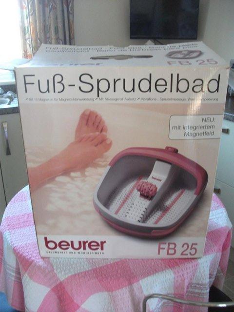 Image 2 of FOOTSPA (BEURER FB25) (boxed).