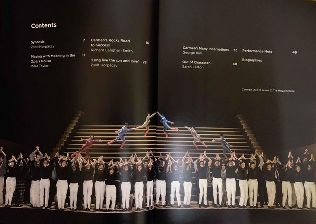 Image 3 of Carmen Programme Royal Opera House 2018/19 Season