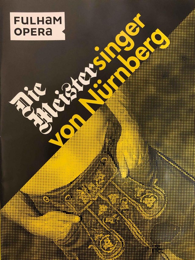 Preview of the first image of Die Meistersinger von Nurnberg Fulham Opera Prog.