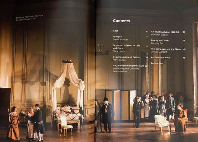 Image 2 of Le Nozze di Figaro Programme Royal Opera House 2018/19