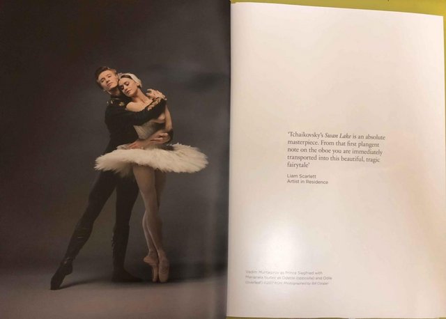 Image 3 of Swan Lake Programme, Royal Ballet, ROH 2017/18