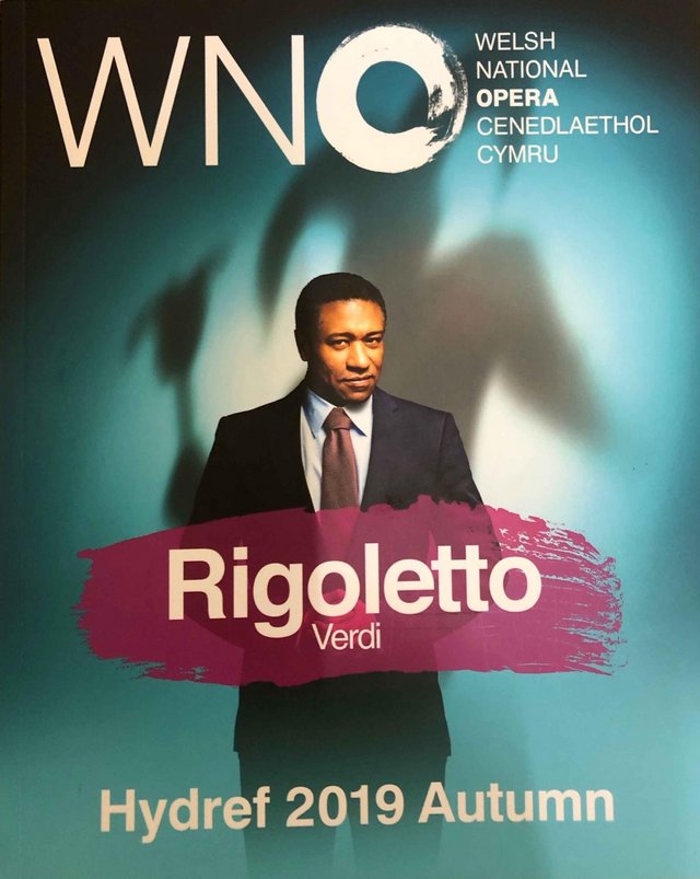 Preview of the first image of Rigoletto Welsh National Opera Programme Autumn 2019 Season.
