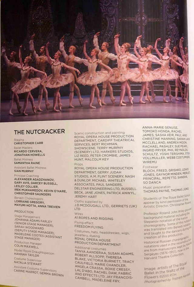 Image 3 of Nutcracker, Royal Ballet, ROH programme 2018/19