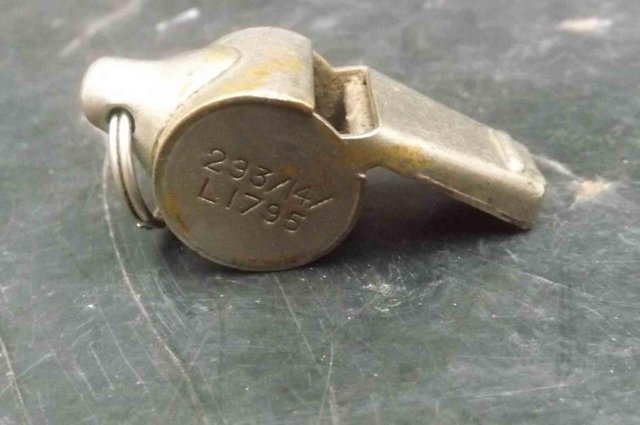 Image 3 of Wing Commander's whistle used to scramble his pilot's during
