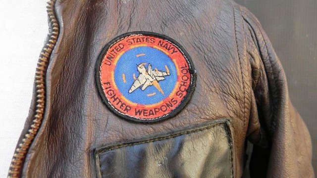 Image 2 of Vietnam American pilots leather jacket