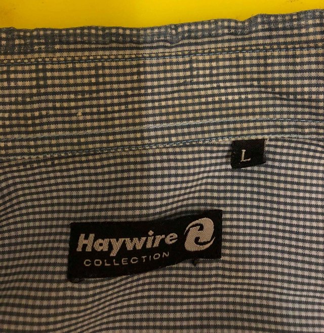 Image 3 of Haywire light blue patterned casual Shirt