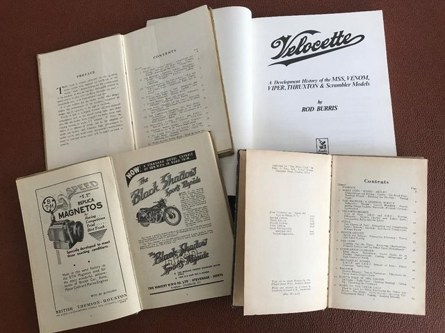 Preview of the first image of Vintage Motorcycle Handbooks (Velocette & Speed Tuning).