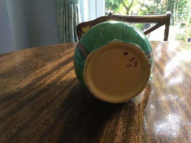 Image 2 of Vintage hand painted jug