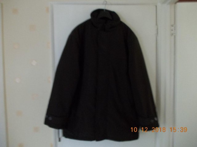 Preview of the first image of Men's Dark Brown Jacket - Large (nearly new).