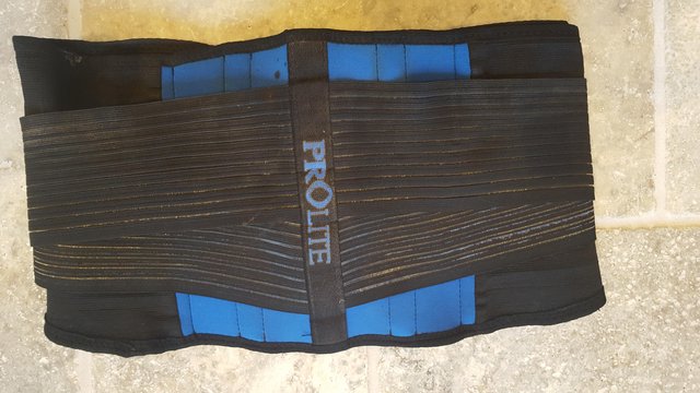 Preview of the first image of PROLITE BACK SUPPORT SIZE SMALL.