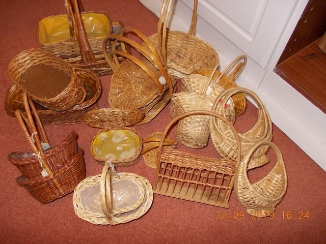 Preview of the first image of Wicker Baskets - Various.