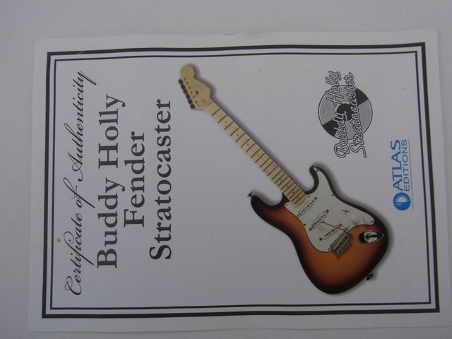 Image 3 of BUDDY HOLLY FENDER STRATOCASTER