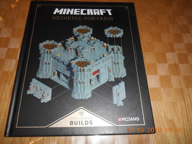 Preview of the first image of Hardback Minecraft Book - Medieval Fortress.