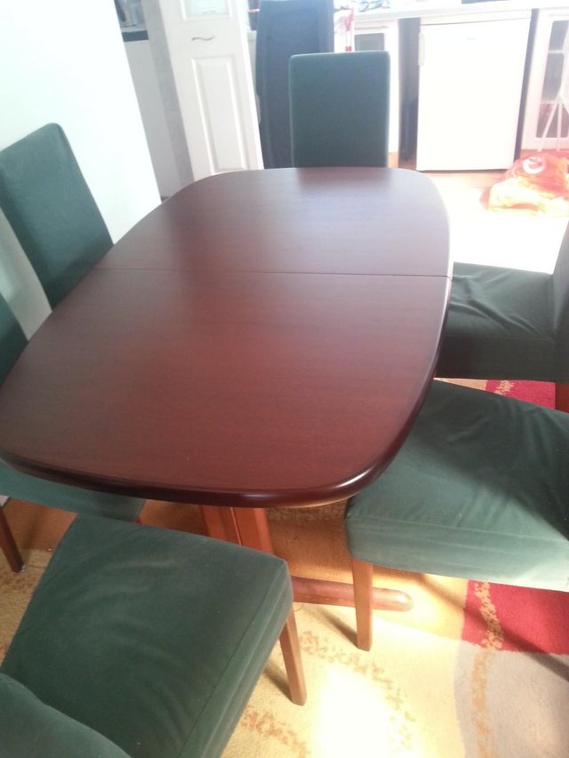Image 3 of SKOVBY Dining table with 6 chairs V good condItion