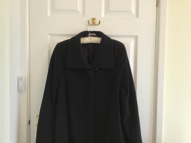 Image 3 of Marks and Spencer’s Ladies Black Coat.