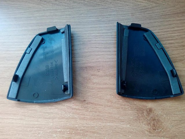 Preview of the first image of Saab 9000 Wing Mirror Door Panel Cover Set RH and LH 1992-98.