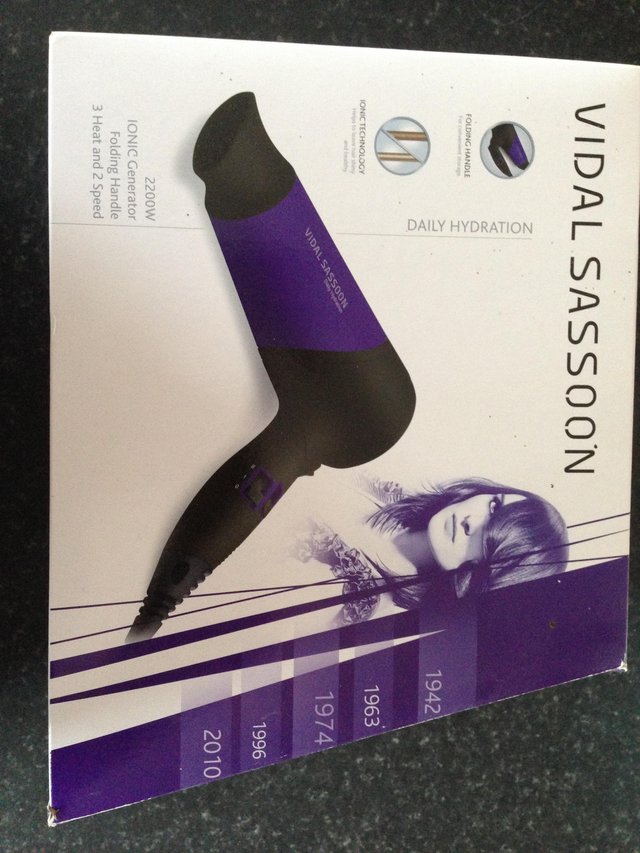 Preview of the first image of Vidal Sassoon Ionic Hairdryer.
