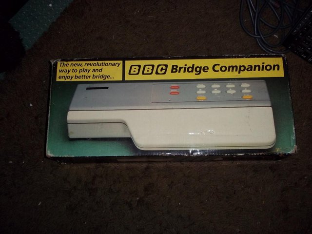 Preview of the first image of VINTAGE BBC BRIDGE COMPANION Electronic Console.