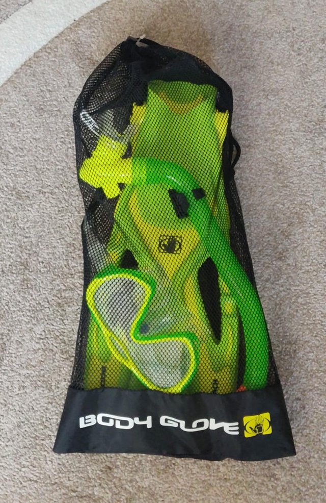 Preview of the first image of Body Glove Junior Reach Mask Fins and Snorkel Set   BX36.