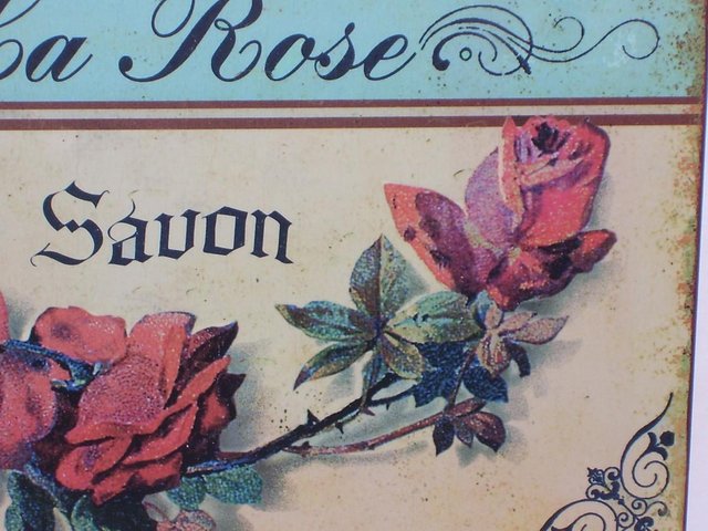 Image 2 of French Style Metal Sign Victor Vaissier Savon