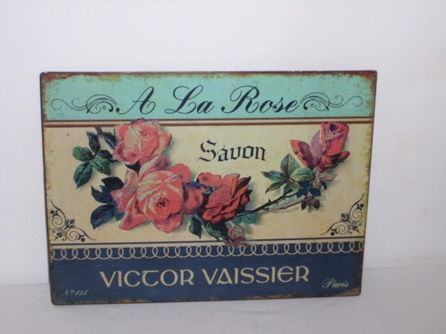Image 7 of French Style Metal Sign Victor Vaissier Savon