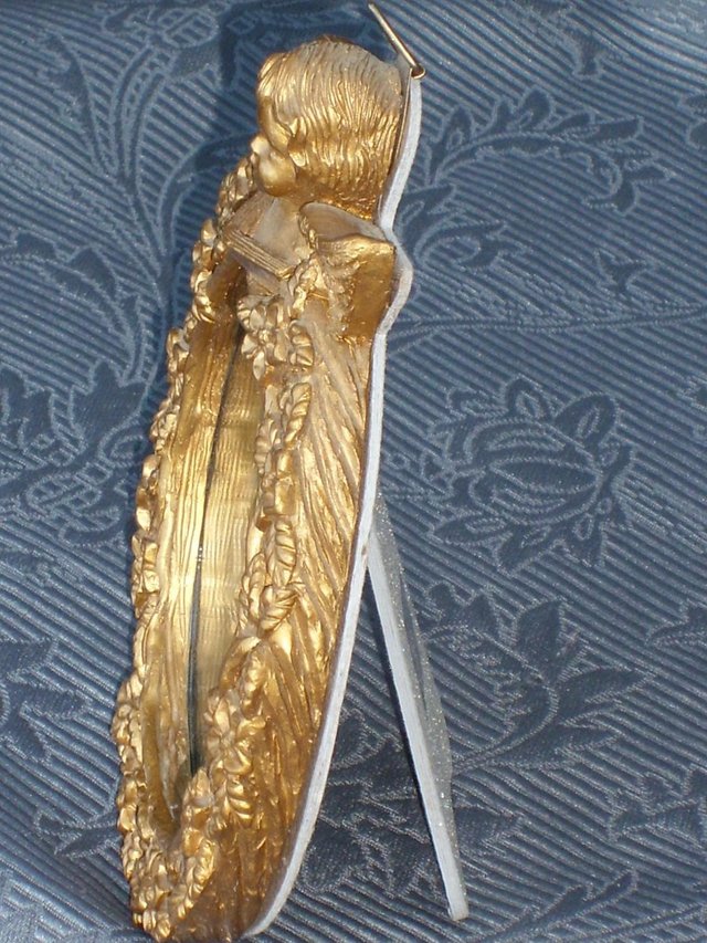 Image 6 of SIA COLLECTION Small Gilt Angel Mirror