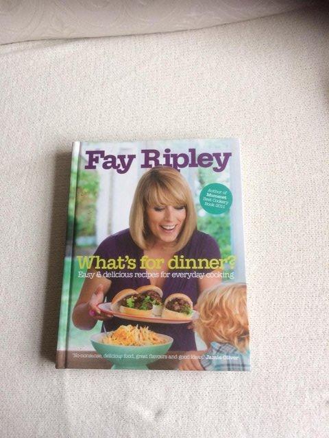 Preview of the first image of Whats for dinner cook book by Fay Ripley.