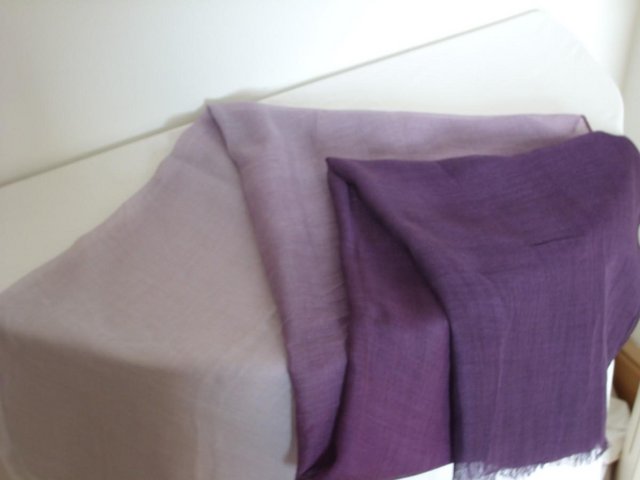 Preview of the first image of NATIONAL TRUST Purple/Mauve Scarf NEW!.