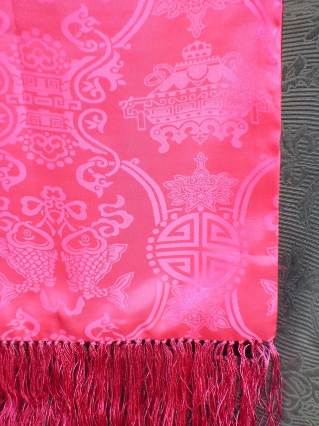 Image 5 of ORIENTAL 2 Colour Silk Scarf NEW!