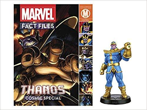 Preview of the first image of MARVEL FACT FILES THANOS SPECIAL - PERFECT CONDITION.
