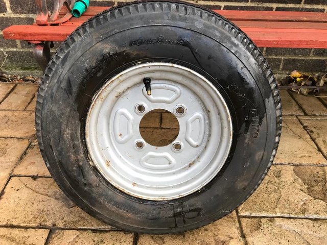 Preview of the first image of Trailer Spare Wheel with Tyre..