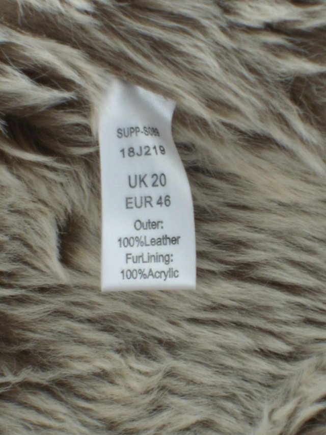 Image 6 of TOGETHER Suede Body Warmer Top – Size 20 NEW