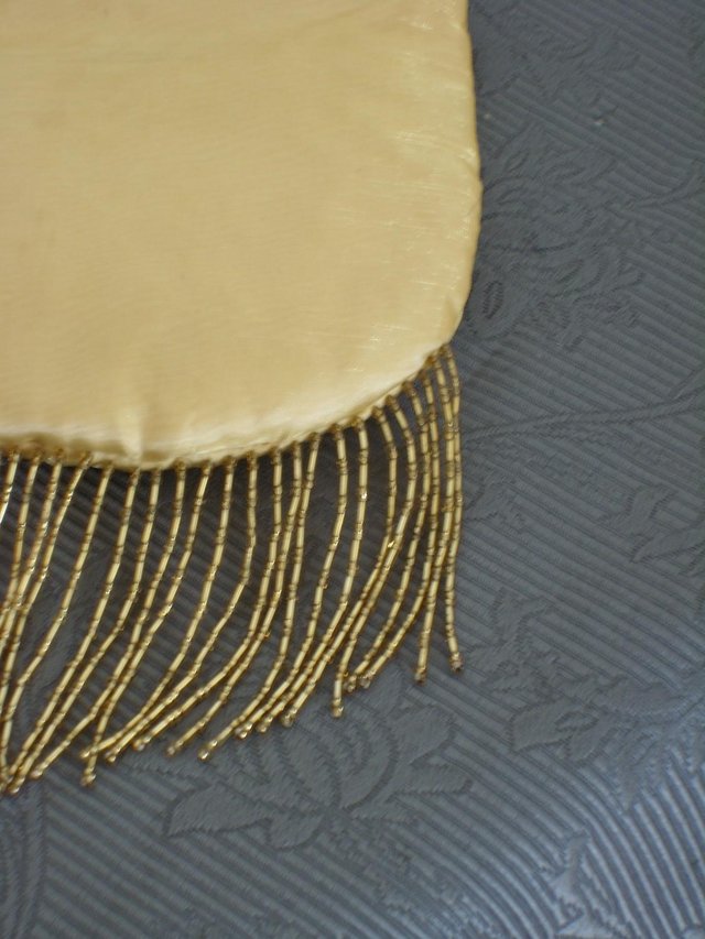 Image 5 of DEBUT Gold Bead Fringed Evening Bag NEW!