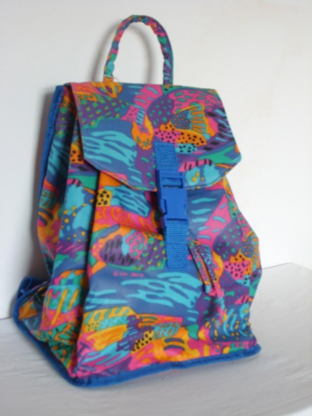 Preview of the first image of KEN DONE Coral Reef Backpack/Bag NEW!.