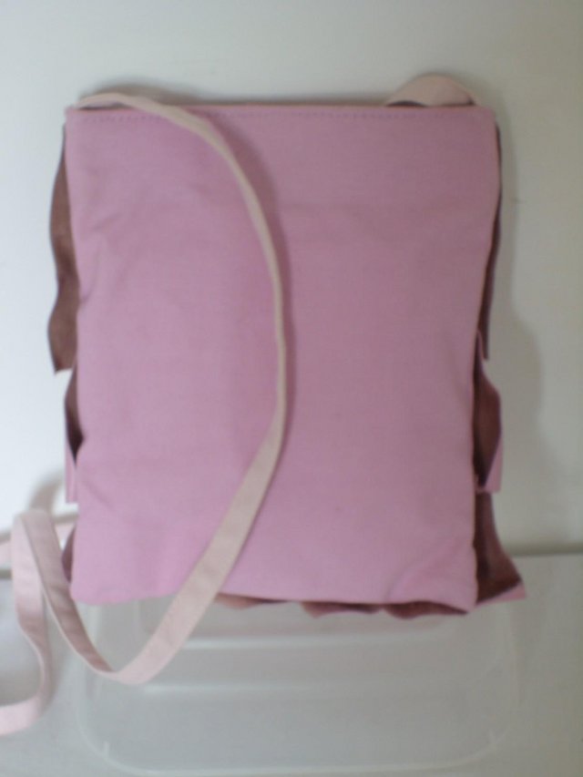 Image 5 of SISLEY Pink Frilled Cross Body Bag NEW!