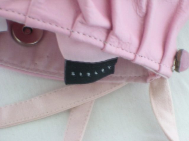 Image 9 of SISLEY Pink Frilled Cross Body Bag NEW!