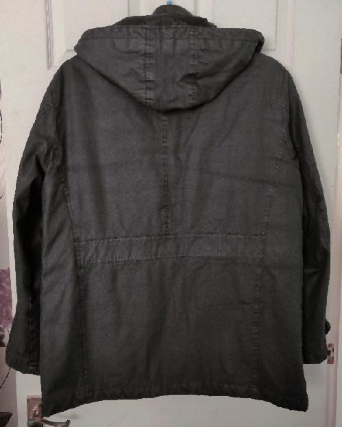 Image 2 of Mens Lovely Hooded Coat By Matalan - Size L