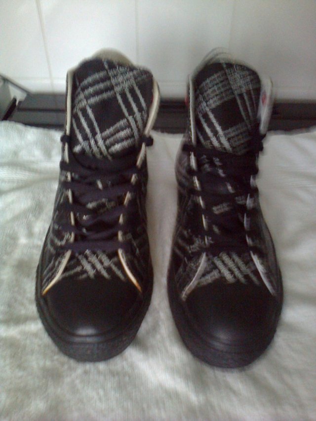 Preview of the first image of Converse All Star, New, Hi Trainers/Basketball, leatherupper.