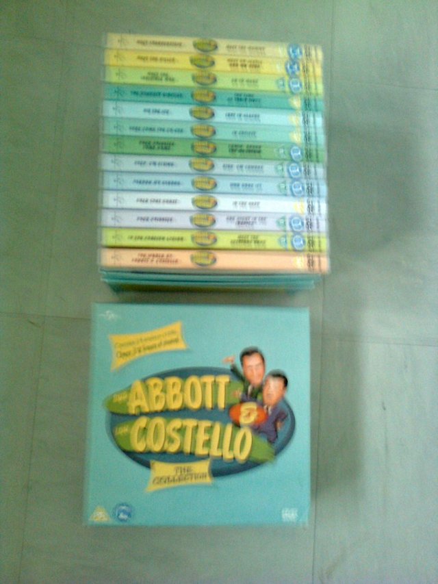 Image 2 of Abbott & Costello The Collection, Genuine DVD Set,24 movie