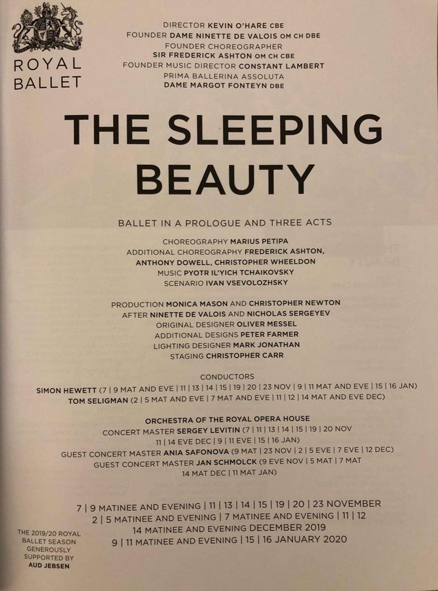 Image 2 of The Sleeping Beauty, Royal Opera House 2019/20 Season