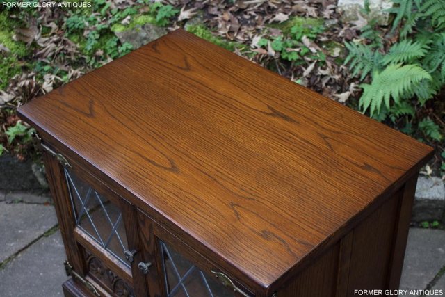 Image 61 of AN OLD CHARM LIGHT OAK TV DVD MEDIA CABINET STAND TABLE UNIT