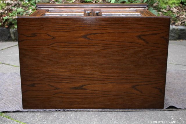 Image 83 of AN OLD CHARM LIGHT OAK TV DVD MEDIA CABINET STAND TABLE UNIT