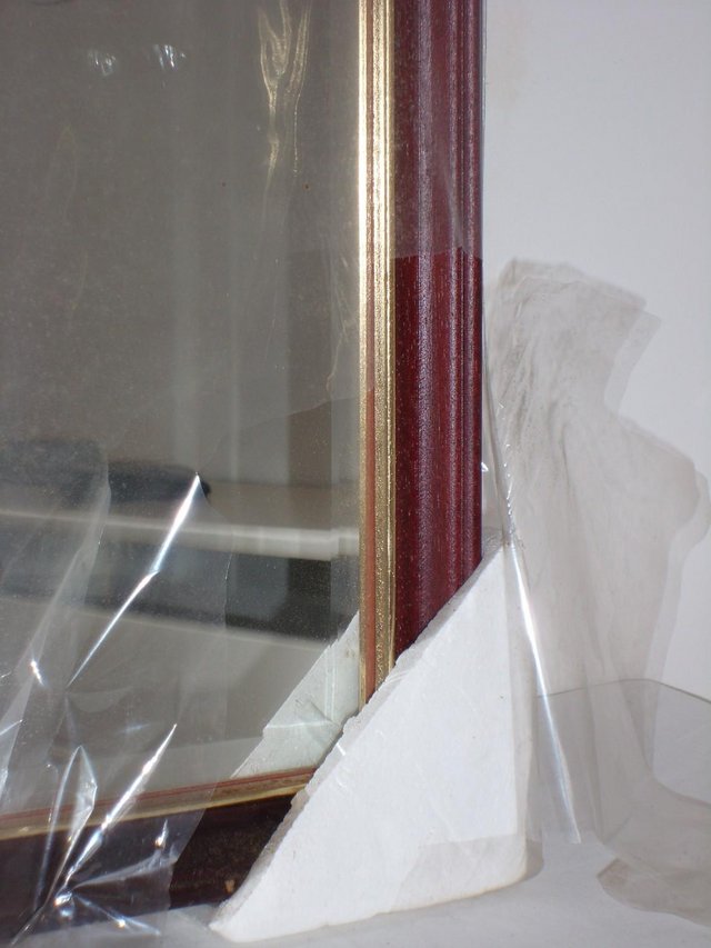 Image 4 of Framed Full Length Bevelled Mirror NEW!