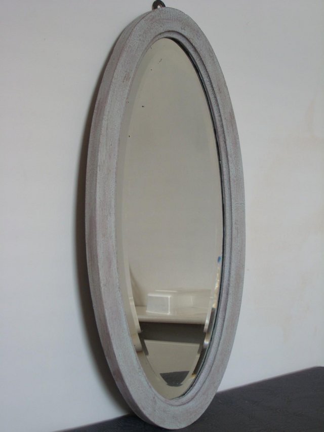 Image 8 of Victorian Shabby Chic Framed Bevelled Mirror