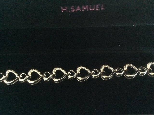 Preview of the first image of Beautiful unworn Diamond Bracelet.